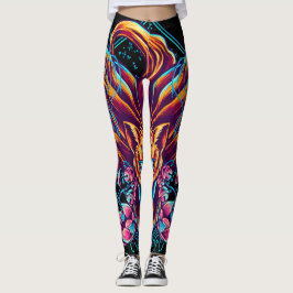 Grafische Fusie Leggings