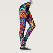 Grafische Fusie Leggings (Rechts)
