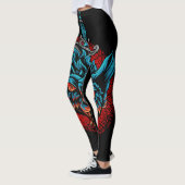 Grafische Fusie Leggings (Links)