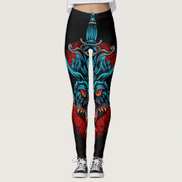Grafische Fusie Leggings