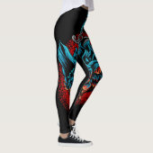 Grafische Fusie Leggings (Rechts)
