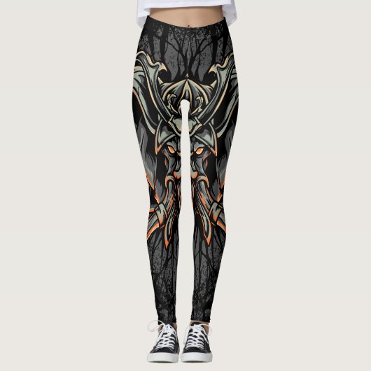 Grafische Fusie Leggings (Voorkant)
