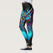 Grafische Fusie Leggings (Links)