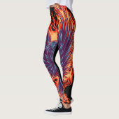 Grafische Fusie Leggings (Links)