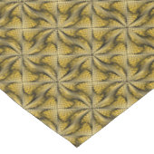 Grafische geometrische 3D spiraalvormige twist gee Tafelkleed (Gekanteld)