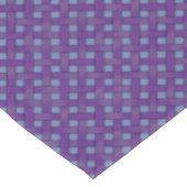 Grafische Geweven Paarse Rattan op Custom Blue Tafelkleed (Gekanteld)