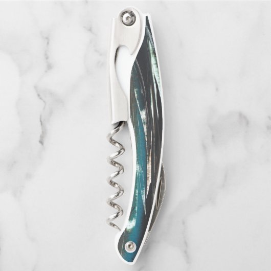 Grafische golfgolf kurkentrekker (Voorkant)