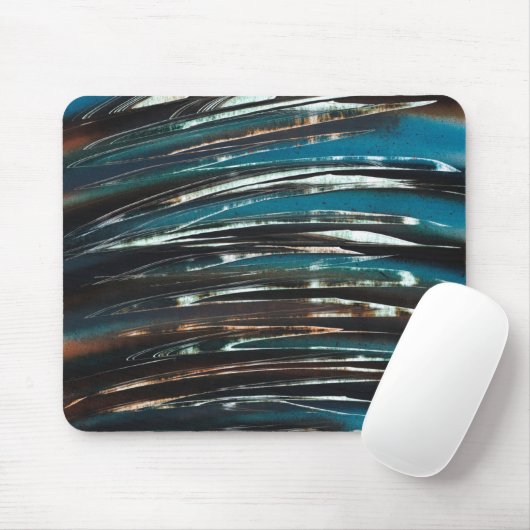 Grafische golfgolf muismat (Met muis)