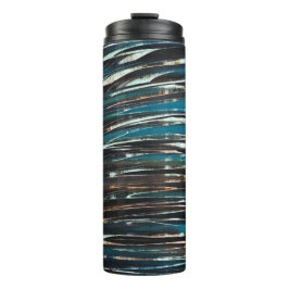 Grafische golfgolf thermosbeker