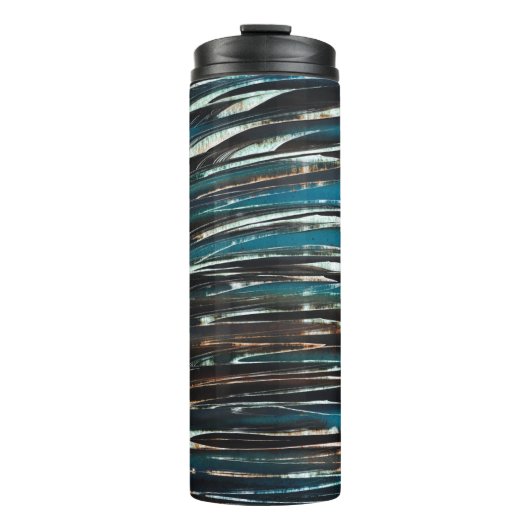 Grafische golfgolf thermosbeker (Voorkant)