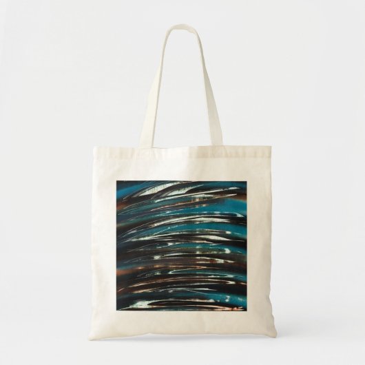 Grafische golfgolf tote bag (Voorkant)