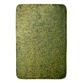 Grafische groene foto-Natuur Moss Badmat (Voorkant Verticaal)