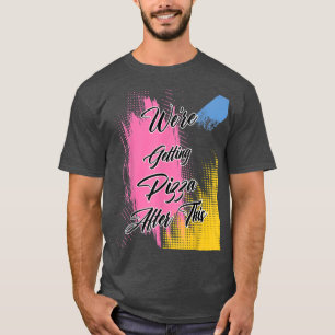 Grafische Humor van Pizza Workout T-shirt