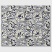 Grafische illustratie van cartoon Comic Book Cadeaupapier (Vlak)