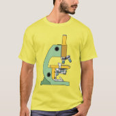 GRAFISCHE ILLUSTRATIE VAN EEN KLEURSTOF MICROTOPTO T-SHIRT (Voorkant)
