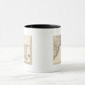 Grafische kaart Argentinië en Chili Mok (Midden)