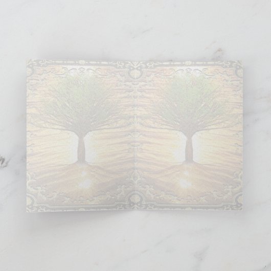 Grafische kaart 'Gouden Boom des Levens' (Binnen)