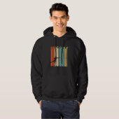 grafische kaart met schijfgolf hoodie (Voorkant volledig)