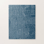 Grafische kaart van Boston Legpuzzel (Verticaal)