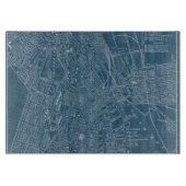 Grafische kaart van Boston Snijplank (Voorkant)