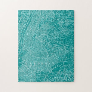 Grafische kaart van New York Legpuzzel