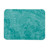 Grafische kaart van New York Magneet (Horizontaal)