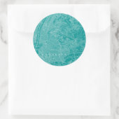 Grafische kaart van New York Ronde Sticker (Tas)