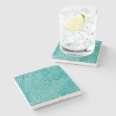 Grafische kaart van New York Stenen Onderzetter (Zijkant)