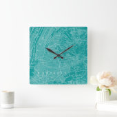 Grafische kaart van New York Vierkante Klok (Huis)