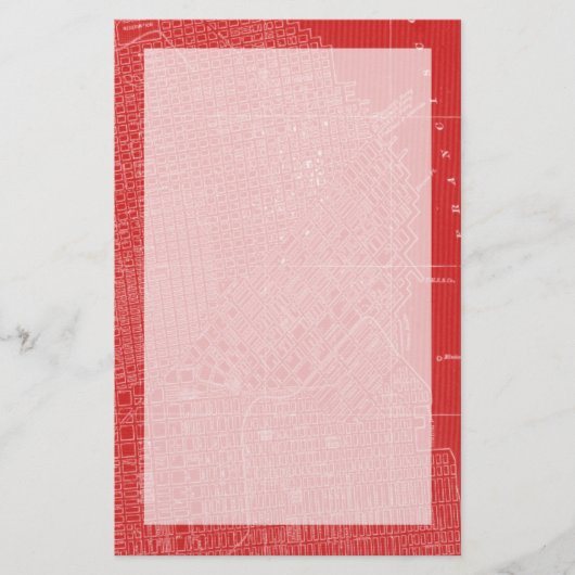 Grafische kaart van San Francisco (Voorkant)