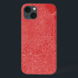 Grafische kaart van San Francisco Case-Mate iPhone Case<br><div class="desc">ThuisDécor</div>