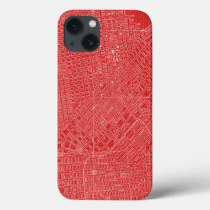 Grafische kaart van San Francisco Case-Mate iPhone Case