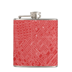 Grafische kaart van San Francisco Heupfles