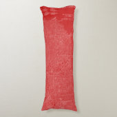 Grafische kaart van San Francisco Lichaamskussen (Voorkant Verticaal)