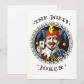 grafische kaart voor jokerspelen (Voorkant / Achterkant)