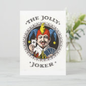 grafische kaart voor jokerspelen (Staand voorkant)