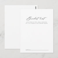 Grafische kalligrafie Silver Wedding Bucket List-k