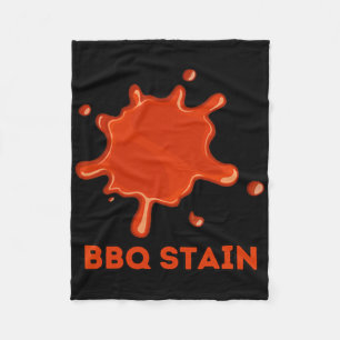 Grafische Kleurrijke BBQ Stain Art 1 Fleece Deken