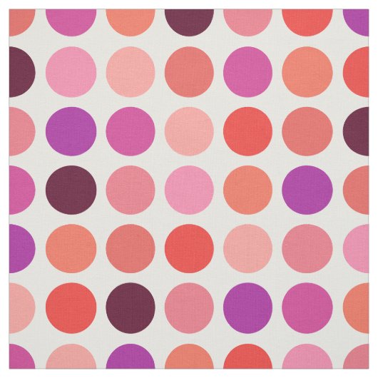 Grafische kleurrijke pokstippatroonmonogram stof (Swatch)