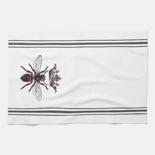 grafische koningin theedoek (Horizontaal)