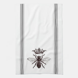 grafische koningin theedoek