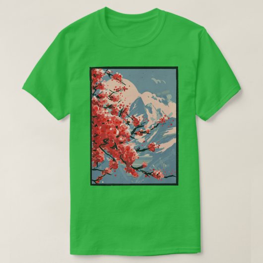 Grafische kunst Anime Japan Style T-shirt (Design voorkant)
