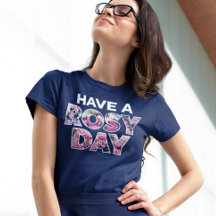 Grafische kunst: "Een rooskleurige dag"