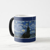 Grafische kunst en Waterverf Sterrennacht Van Gogh Magische Mok (Voorkant links)