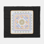 Grafische Kunst Fleece Deken (Voorkant (Horizontaal))