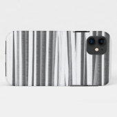 Grafische kunst met zwarte en witte strepen Case-Mate iPhone case (Achterkant (horizontaal))