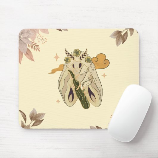 Grafische Kunst, Mystieke Moth Muismat (Met muis)