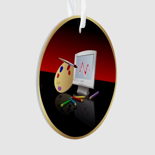 Grafische kunst ornament (voorkant)