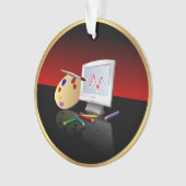 Grafische kunst ornament (voorkant)