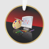 Grafische kunst ornament (voorkant)